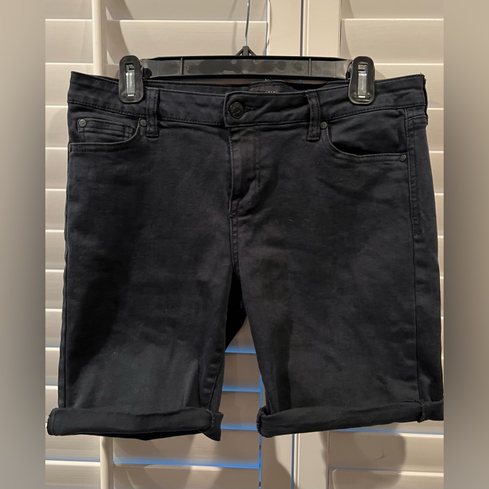 Celebrity Pink Black Jean Shorts Size 9/29